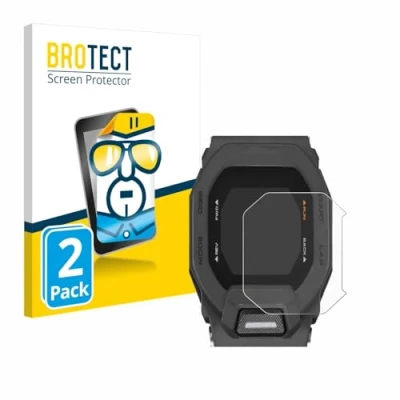 Abbildung von BROTECT (2 Stück Schutzfolie für Casio G Shock GBD 200 Displayschutz Folie Ultra Klar