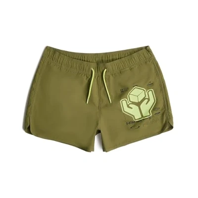 Abbildung von G STAR Carnic Graphic Badeshorts, Herren, Größe: Medium, Mayfly