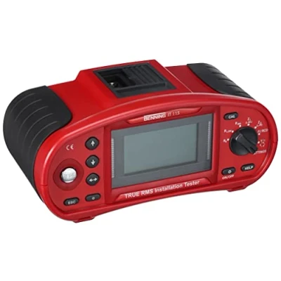 Abbildung von Benning IT 115. True RMS Installationsprüfgerät (zur Prüfung elektrischer Anlagen, Grafikdisplay, inkl. Tasche) 44104