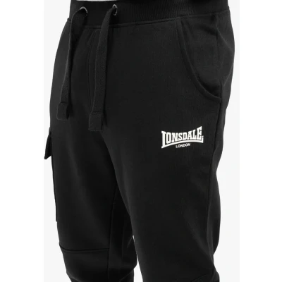 Abbildung von Lonsdale Jogging Mouth Cargohose, Herren, Größe: 3XL, Black white