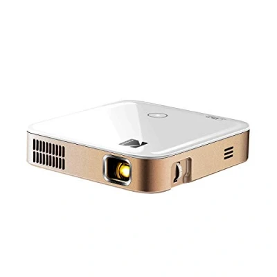 Abbildung von KODAK Luma 350 Mobiler Smart Projektor Leistungsstarker wiederaufladbarer Ultra HD Videoprojektor mit/Android 6.0 Streaming Apps, Wi Fi und kristallklare bis zu 200 Zoll