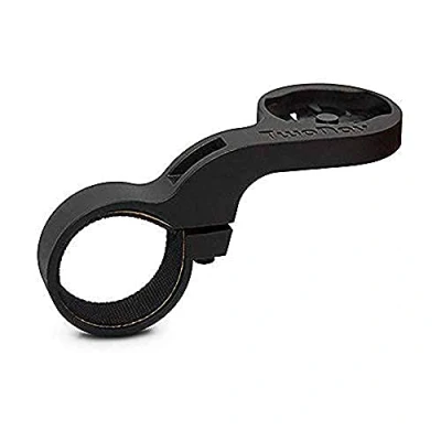 Abbildung von TwoNav Quicklock Fronthalterung für Fahrrad Fahrradvorbau GPS Befestigung Solide Zubehör, Kompatibel mit Velo/Horizon Farbe Schwarz (31,8 35 mm)