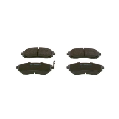 Abbildung von BOSCH 0 986 494 315 Bremsbelagsatz Low Metallic mit akustischer Verschleißwarnung Anti Quietsch Blech SUBARU: Legacy 4 Kombi, Forester II