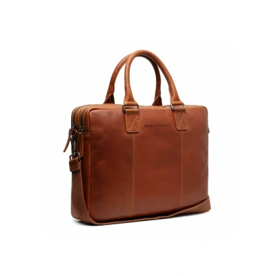 Abbildung von The Chesterfield Brand Fabian Laptopfach Aktentasche, Größe: One Size, Cognac