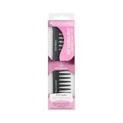 Abbildung von Brushworks Antistatisch Breit Zahn Kamm, 70 g