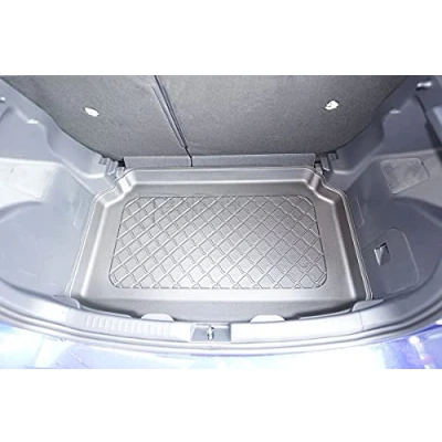 Abbildung von PPH Premium Gummierte Kofferraumwanne für Toyota Yaris IV (XP210) Hybrid ab Bj. 09.2020 / 11.2020 ; niedriger Ladeboden