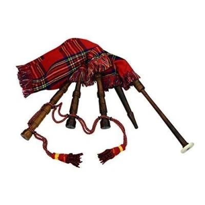 Abbildung von Kinderspielzeug Dudelsack/junior spielbar Dudelsack/Kind Dudelsack Volle royal Stewart mit Schnur