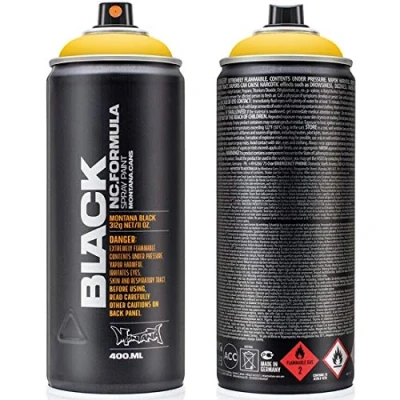 Abbildung von Montana Black 1030 yellow, 400 ml Sprühdose