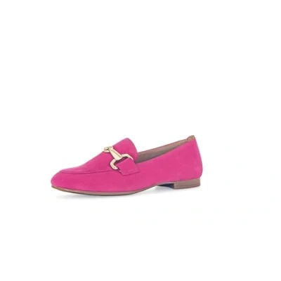 Abbildung von Gabor Slipper, Damen, Größe: 35.5, Pink Veloursleder