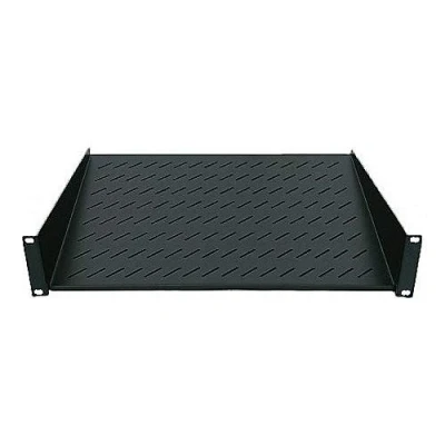 Abbildung von Intellinet 19&quot; Fachboden zur Frontmontage 1 HE ( Montage an den beiden vorderen Profilschienen ) 150 mm Tiefe schwarz 712491,