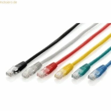 Abbildung von Equip Patchkabel (Cat6 U/UTP 2xRJ45 ECO Polybeutel 0,50 m) rot