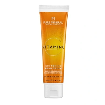 Abbildung von Pure Mineral Nährende Handcreme mit Vitamin C Mineralien aus dem Toten Meer, Tiefe Feuchtigkeit, Schutz für trockene Haut Ohne Silikone, Sulfate, Parabene 100ml