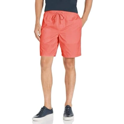 Abbildung von Amazon Essentials Herren Walkshorts Schrittlänge 20 cm lockere Passform mit Kordelzug (in Übergröße erhältlich), Korallenrosa, XXL