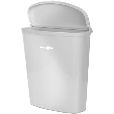 Abbildung von BRUNNER Mülleimer Pillar Abfalleimer + Halterung, Müll Tonne Eimer Kompakt Caravan Camping