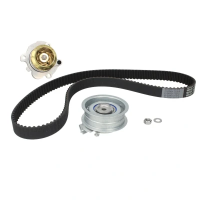 Abbildung von HEPU PK05470 Wasserpumpe + Zahnriemensatz 138 VOLKSWAGEN: Golf 4 Schrägheck, Touran I, Variant, SEAT: Ibiza 3 Schrägheck