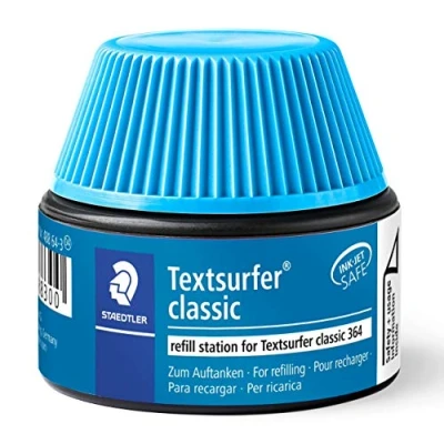 Abbildung von STAEDTLER 488 64 Textsurfer classic Textmarker Nachfüllstation für 364, blau