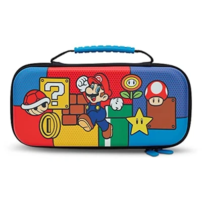 Abbildung von Schutzetui von PowerA für Nintendo Switch OLED Modell, oder Lite Mario Pop (Amazon Exclusive), Schutzetui, Gaming Etui, Konsolentasche, Zubehör, Aufbewahrung, offiziell lizenziert