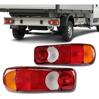 Abbildung von Rückleuchte Paar Rücklicht Heckleuchte Für LKW PKW Anhänger E prüf 12V/24V