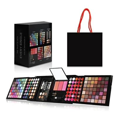 Abbildung von Lidschatten Palette 177 farben Schminkkoffer mit Schminke Bunte Schminkset Frauen Makeup Sets Matte für Profi und Tägliche