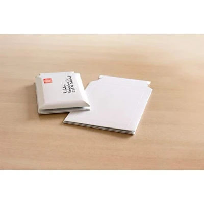 Abbildung von Raadhuis Briefumschlag 176x250mm Akte karton weiss 450gr 5St. selbstklebend