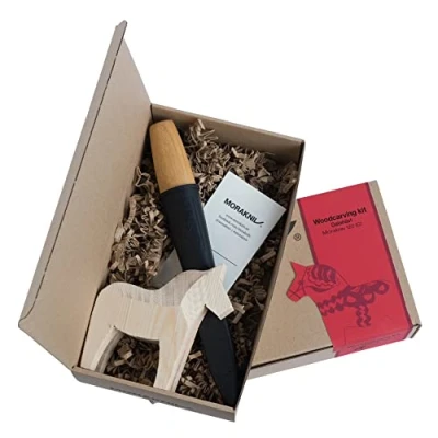 Abbildung von Morakniv Woodcarving Kit Dalahorse 120 Carbon