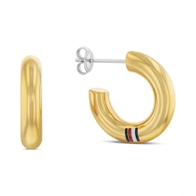 Abbildung von Tommy Hilfiger Circles Ohrringe goldcoloured, Damen, Größe: One Size, Gold coloured