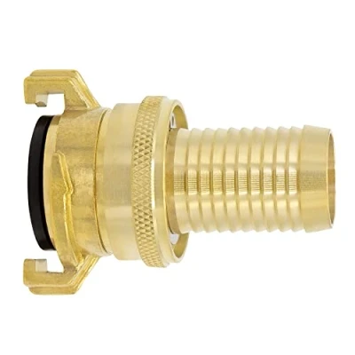 Abbildung von VARIOSAN Saug und Hochdruckkupplung 12425, 1&quot; Tülle, Messing blank, System Geka