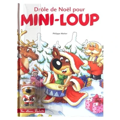 Abbildung von Mini Loup Drôle de Noël pour + 1 figurine: Avec une figurine