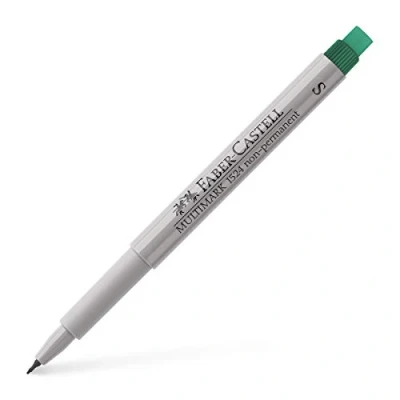 Abbildung von Faber Castell Folienschreiber Multimark grün non permanent 0,4