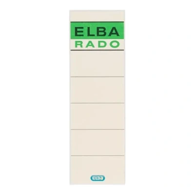 Abbildung von ELBA Rückenschilder Rado, chamois, 10er Pack