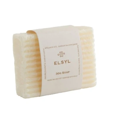 Abbildung von Elsyl Natural Look Seife, Bio, Reiniger, Waschen, feuchtigkeitsspendend, antibakteriell, 50 Stück