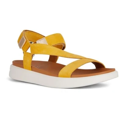 Abbildung von Geox Damen D XAND 2S B Sport Sandal, Yellow/LT Gold, 39 EU