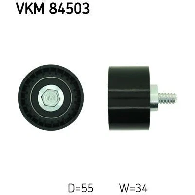 Abbildung von SKF VKM 84503 Umlenk /Führungsrolle, Zahnriemen KIA: CARNIVAL 2