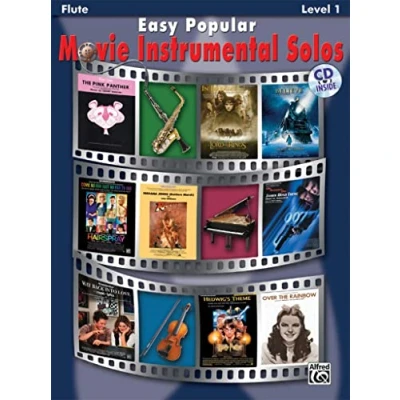 Abbildung von Easy Popular Movie Instrumental Solos: Flute (incl. CD): Online Code) (Easy Solos)