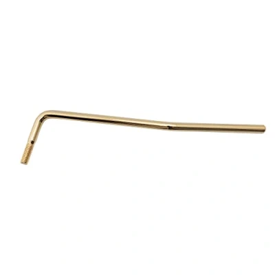 Abbildung von Musiclily Pro Metrisch 6mm Stahl Gewinde Tremolo Arm Tremolohebel Whammy Bar für Import Strat Style E Gitarre, Gold