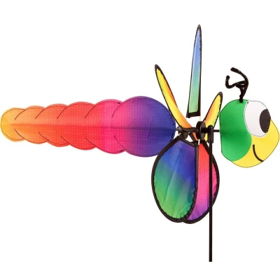 Abbildung von Windspiele in Tierform Spin Critters ca 32x65cm Libelle