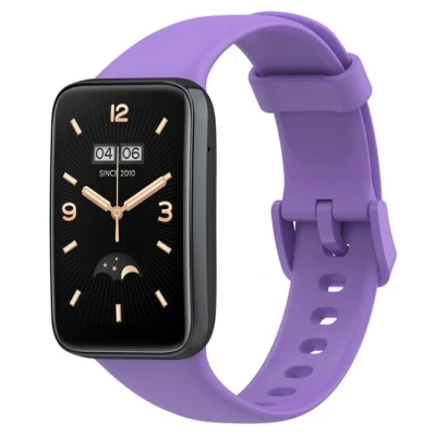 Abbildung von Silikon Sportband Lila Xiaomi Smart band 7 Pro