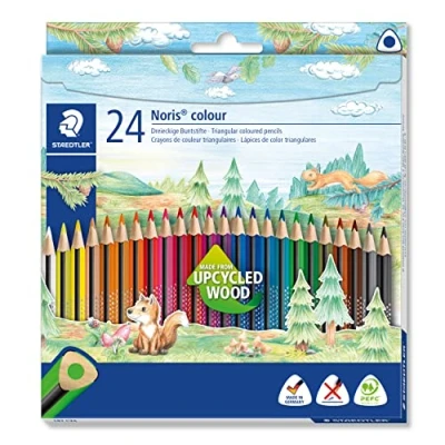 Abbildung von STAEDTLER Buntstift Noris Colour, (12 tlg), mit ergonomischer Softoberfläche