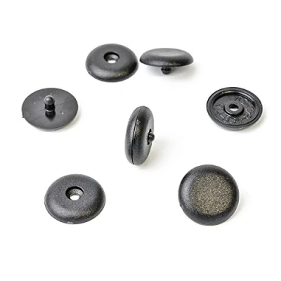 Abbildung von 10x Sicherheitsgurt Stopper Universal Knopf Safety Belt Clips in Schwarz CL 0094+CL 0095