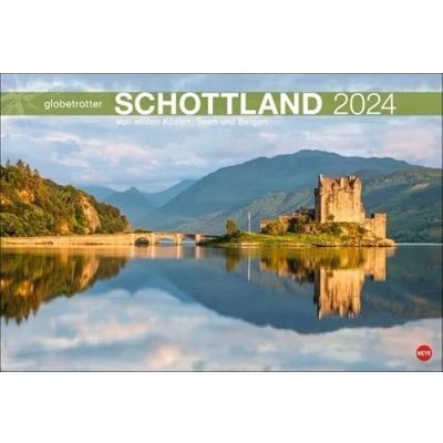 Abbildung von Schottland Globetrotter Kalender 2024. Wilde Küsten, Seen und Berge in einem Wandkalender XL. Die vielfältige Schönheit Schottlands ... Bergen (Heye Reisekalender)