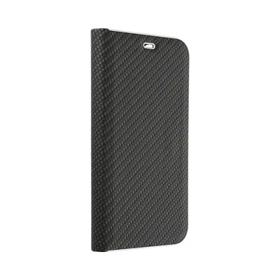 Abbildung von COFI 1453 Luna Buch Carbon Hülle Tasche kompatibel mit iPhone 15 Plus