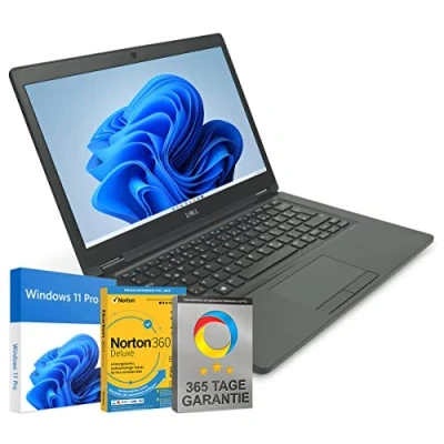 Abbildung von Dell Latitude 5490 14 Zoll Full HD Laptop Intel Core i5 8250U@ bis zu 3,4 GHz 16 GB 512 SSD mit Windows 11 Pro &amp; GRATIS Antiviren Software HDMI inkl. 365 Tage Garantie (Generalüberholt)