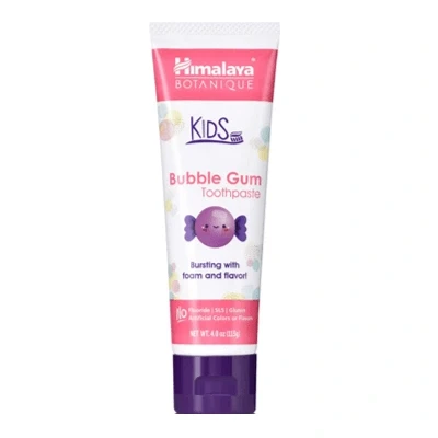 Abbildung von Himalaya Botanique Kinderzahnpasta Kaugummi 80 Gramm Mundpflege