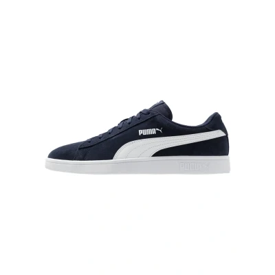 Abbildung von Puma Smash V2 Unisex Sneaker low, Größe: 37, Peacoat/white Leder und textil