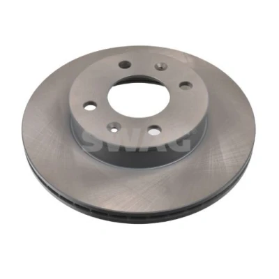 Abbildung von SWAG 91 93 1552 Bremsscheibe Vorderachse 241 18 4 100 innenbelüftet beschichtet HYUNDAI: i10 II Schrägheck, I, KIA: Picanto