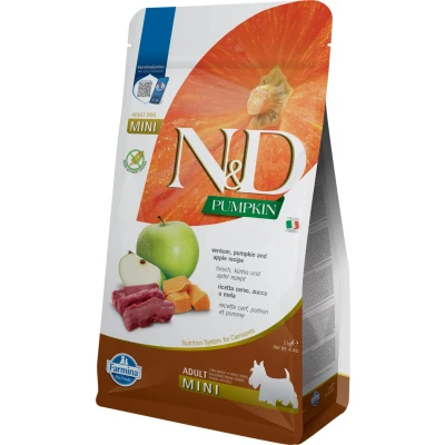 Abbildung von N&amp;D Pumpkin Hundefutter Hirsch small breed 2 kg