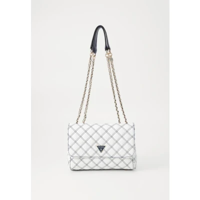Abbildung von Guess Cruise VIBE XBDY FLAP Umhängetasche, Damen, Größe: One Size, White/navy