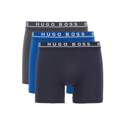 Abbildung von BOSS Brief 3 PACK Panties, Herren, Größe: Large, Blue