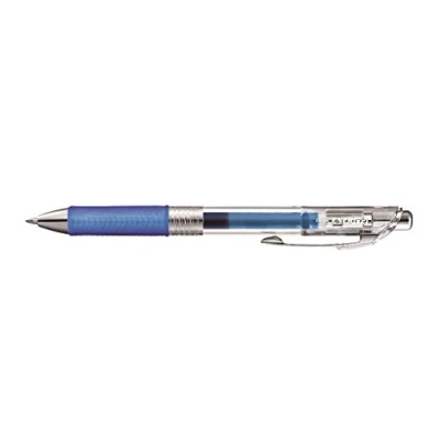 Abbildung von Pentel EnerGel Pure BL77TL Gelschreiber mit Druckmechanik, blau (1 Stück)
