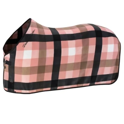 Abbildung von Eskadron Abschwitzdecke Fleece Check Platinum &#039;25 Soft Rouge/Weiß/Schwarz/Smoky Taupe S Agradi.deVerkauft von Agradi